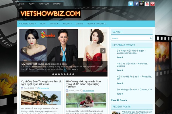 Moviemag theme site design template sample