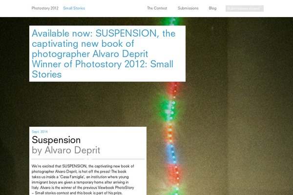 PhotoStory theme site design template sample