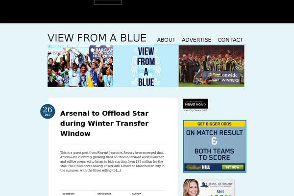 Bueno theme site design template sample