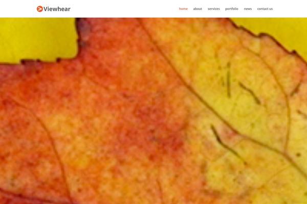 deTube theme site design template sample