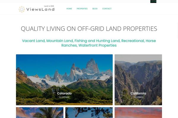 WP Residence theme site design template sample