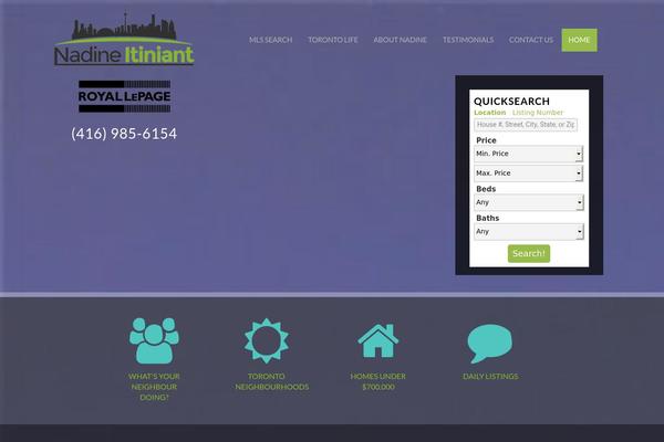 Site using Dynamic Content Gallery plugin