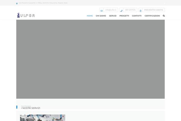 Industrial-child theme site design template sample