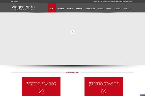 Automotive Car Dealership Business WordPress Theme theme site design template sample