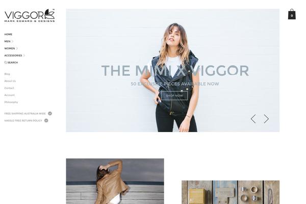 Aurelia theme site design template sample
