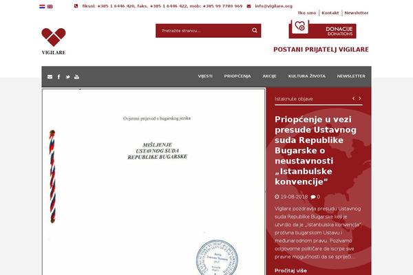 Charity Hub v1.05 theme site design template sample