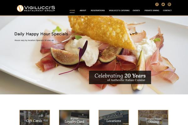 Pronto theme site design template sample