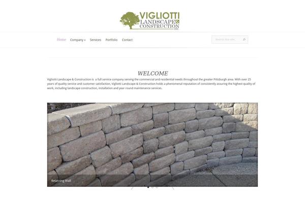 Evolution theme site design template sample