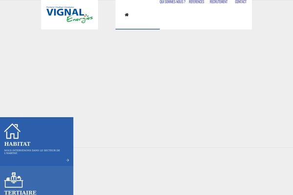 vignal-energies.com site used Vignalenergie