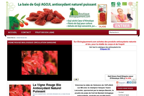 vigne-rouge-bio.com site used Lugada