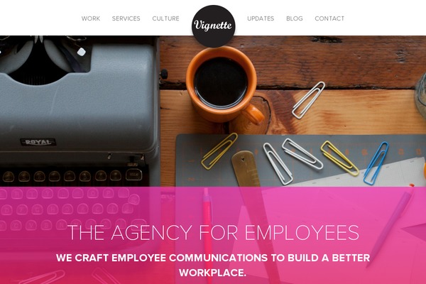 vignetteagency.com site used Vignette