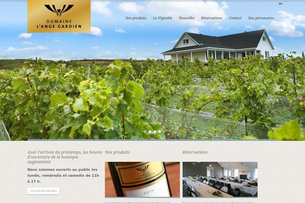 White Rock theme site design template sample