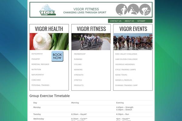 vigor.net.au site used Headway-4