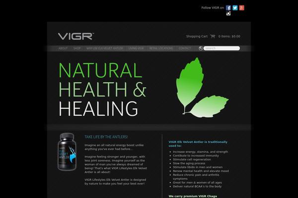 Natural theme site design template sample