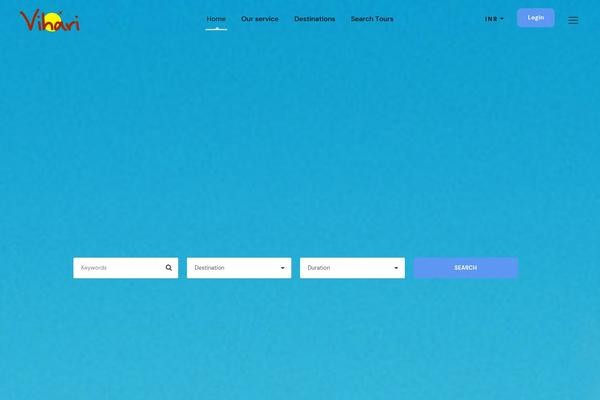 TravelTour theme site design template sample