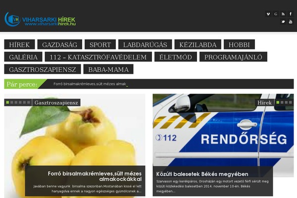 viharsarkihirek.hu site used News-maxx-1.0.6