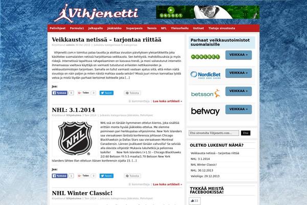 Star Blog theme site design template sample