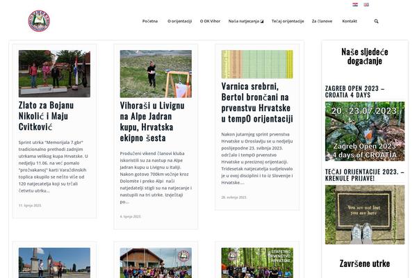 Site using Event post plugin