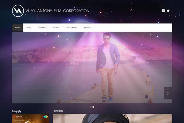 vijayantony.com site used Wp_acoustic5-v2.7.1