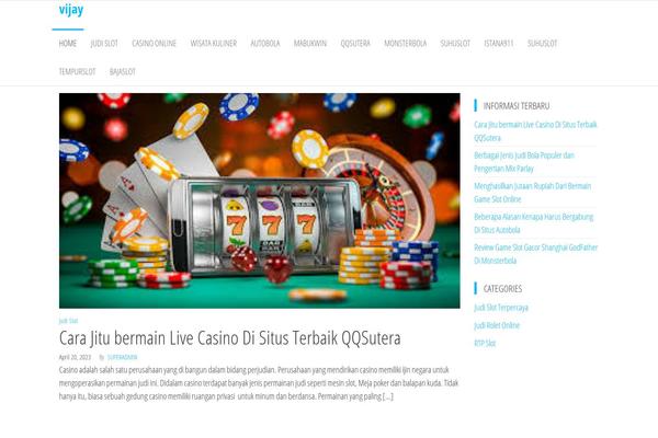 Popularis theme site design template sample