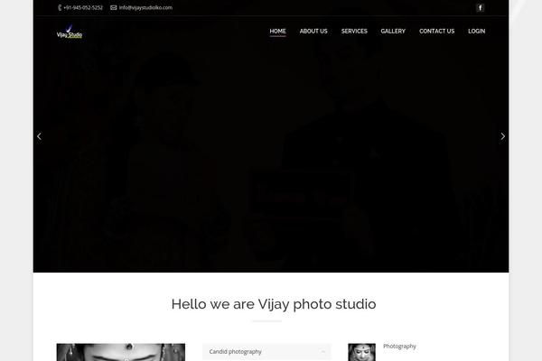 Armada theme site design template sample