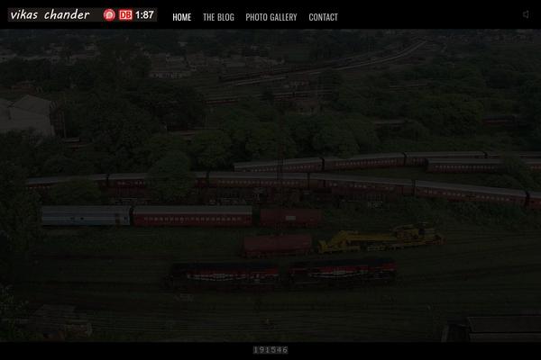 Site using Alpine PhotoTile for Flickr plugin