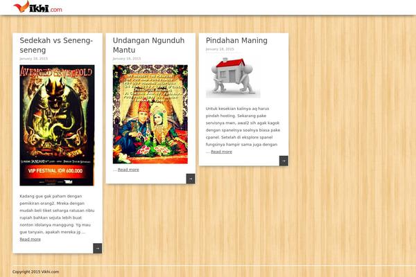 Pinbin theme site design template sample