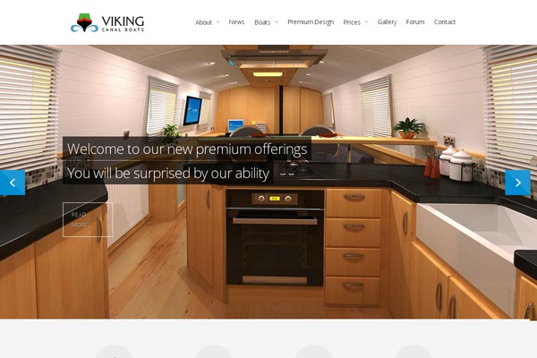 vikingcanalboat.co.uk site used Viking