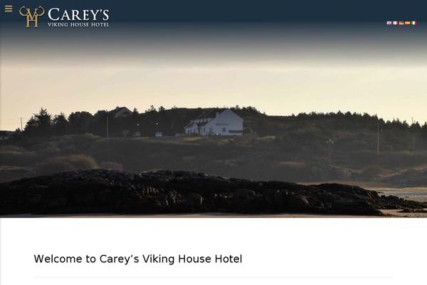 Viking theme site design template sample