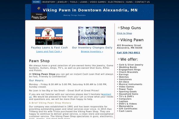 vikingpawn.com site used T1