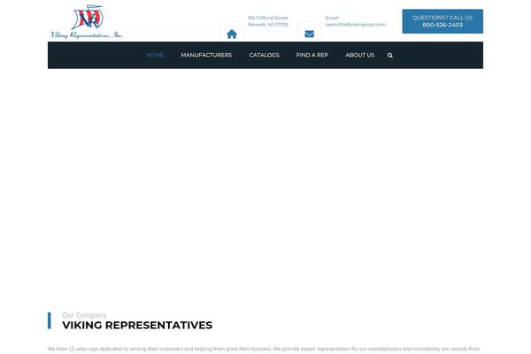 Industrial theme site design template sample