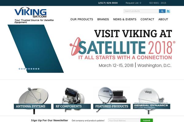 vikingsatcom.com site used Wp-zurb