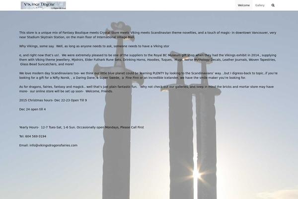DMS theme site design template sample