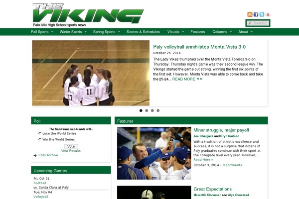 Sno Flex theme site design template sample