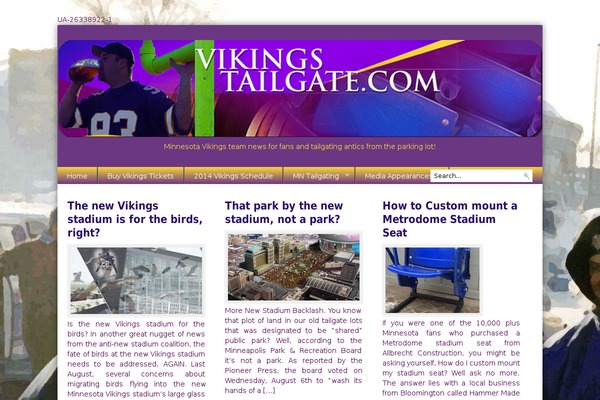 Magazine Flow theme site design template sample