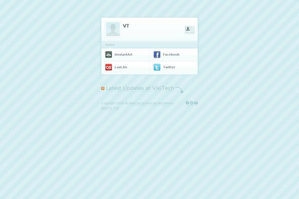 vikitech.net site used MiniCard
