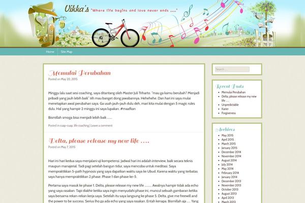 Patchwork theme site design template sample