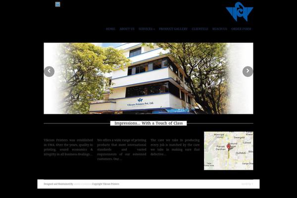Wpex Adapt theme site design template sample