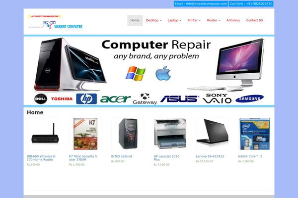 Custom2 theme site design template sample