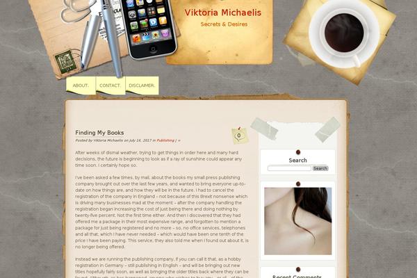 Desk Mess Mirrored theme site design template sample