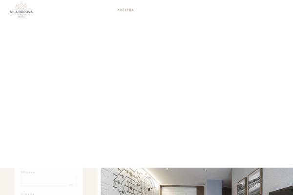 Alloggio theme site design template sample