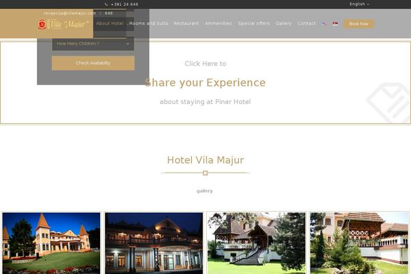 Pinar theme site design template sample
