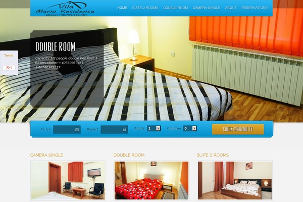 Mario theme site design template sample