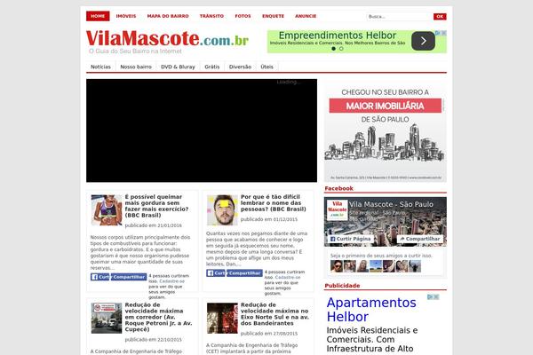 Channel theme site design template sample