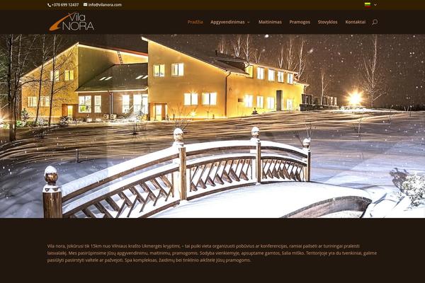 Tempera theme site design template sample