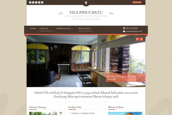 Nice Hotel theme site design template sample