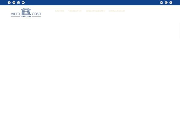 Residence Child theme site design template sample