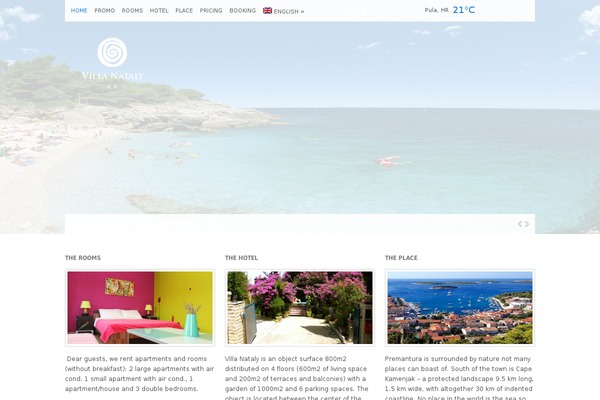 villa-nataly-croatia.com site used Wp_aegean5