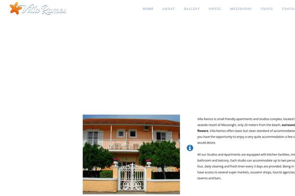 Boo theme site design template sample