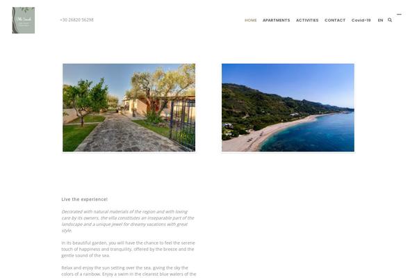 Nixe theme site design template sample